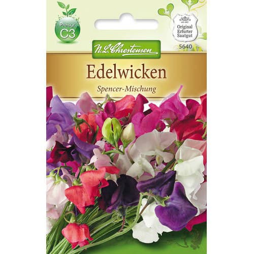 1 ob, Hrách vonný Spencer, směs - : Monžstvo balíkov: 1 ob