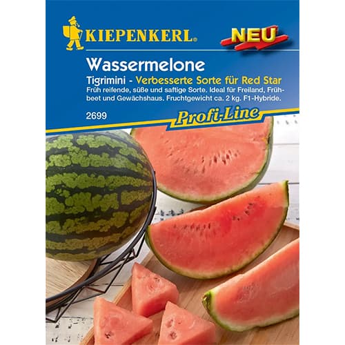 1 szt, Wassermelone Tigrimini F1 - Samen: Ilość w opakowaniu: 1 Stück