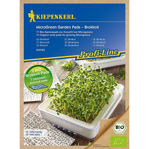 1 szt, BIO MicroGreen Garden Brokkoli (Nachfüllpads) - Samen: Ilość w opakowaniu: 1 Stück