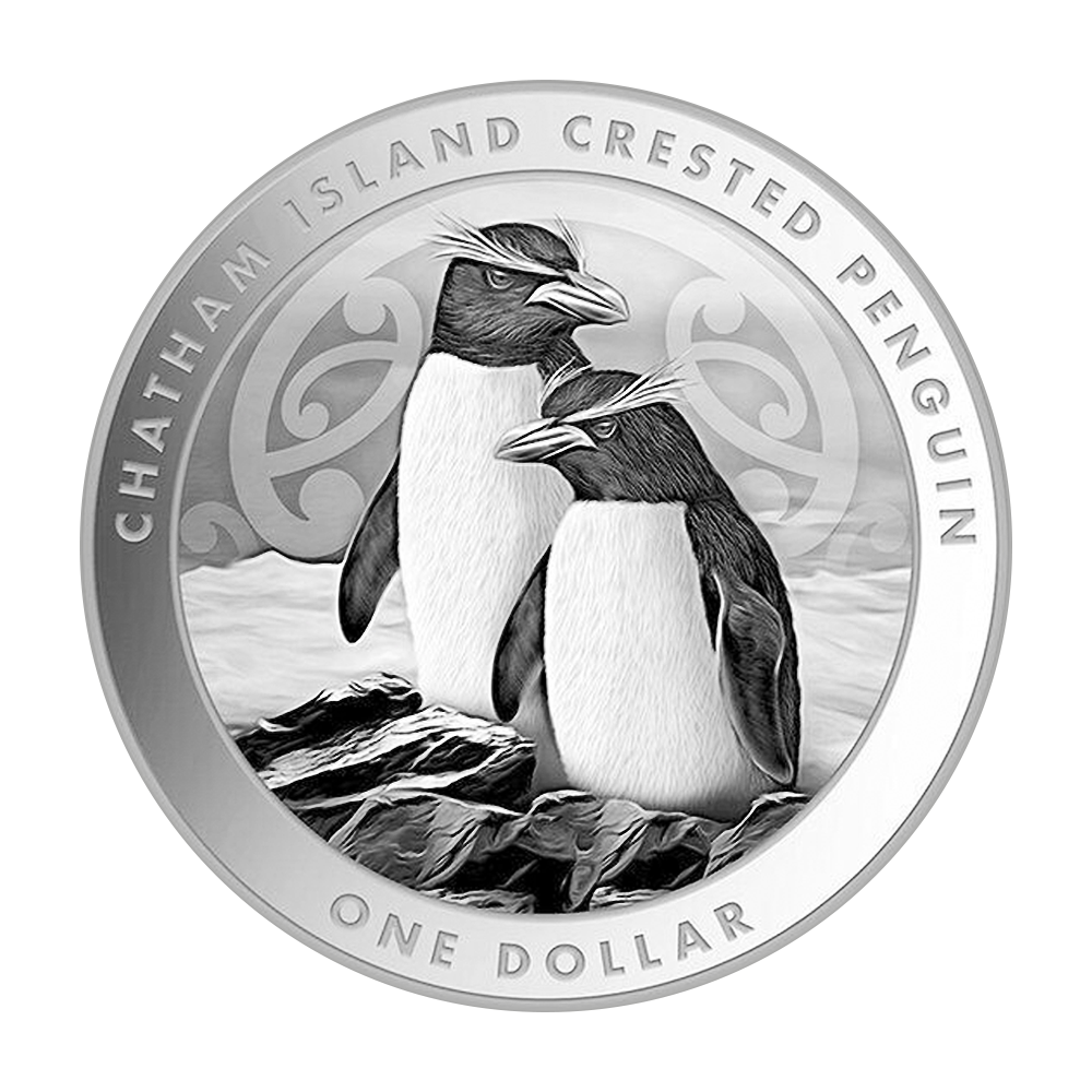 Srebrna moneta Pingwin Czubaty 1 uncja - wysyłka 24 h! - Mennica Skarbowa