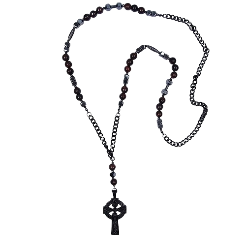 Naszyjnik męski stali szlachetnej z krzyżem - wysyłka 24 h! - Mennica Skarbowa