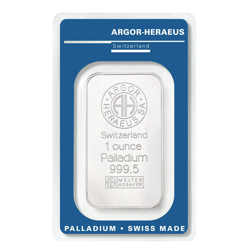1 uncja Sztabka palladu VAT 23 % - wysyłka 24 h! - Mennica Skarbowa