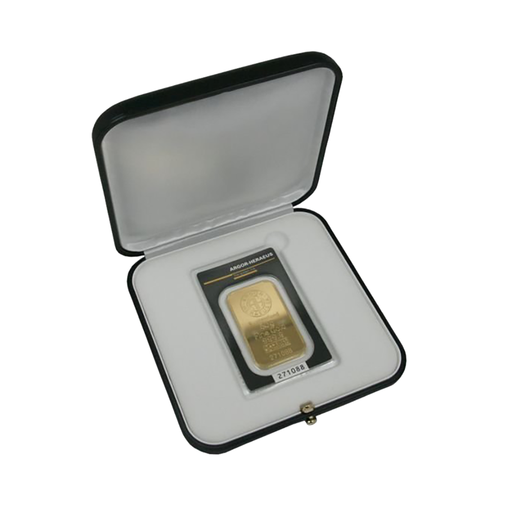 Etui na sztabkę skórzane czarne - wysyłka 24 h! - Mennica Skarbowa