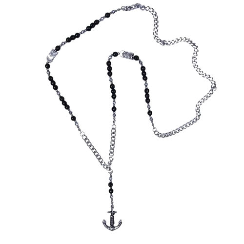 Stalowy męski naszyjnik kotwica - wysyłka 24 h! - Mennica Skarbowa