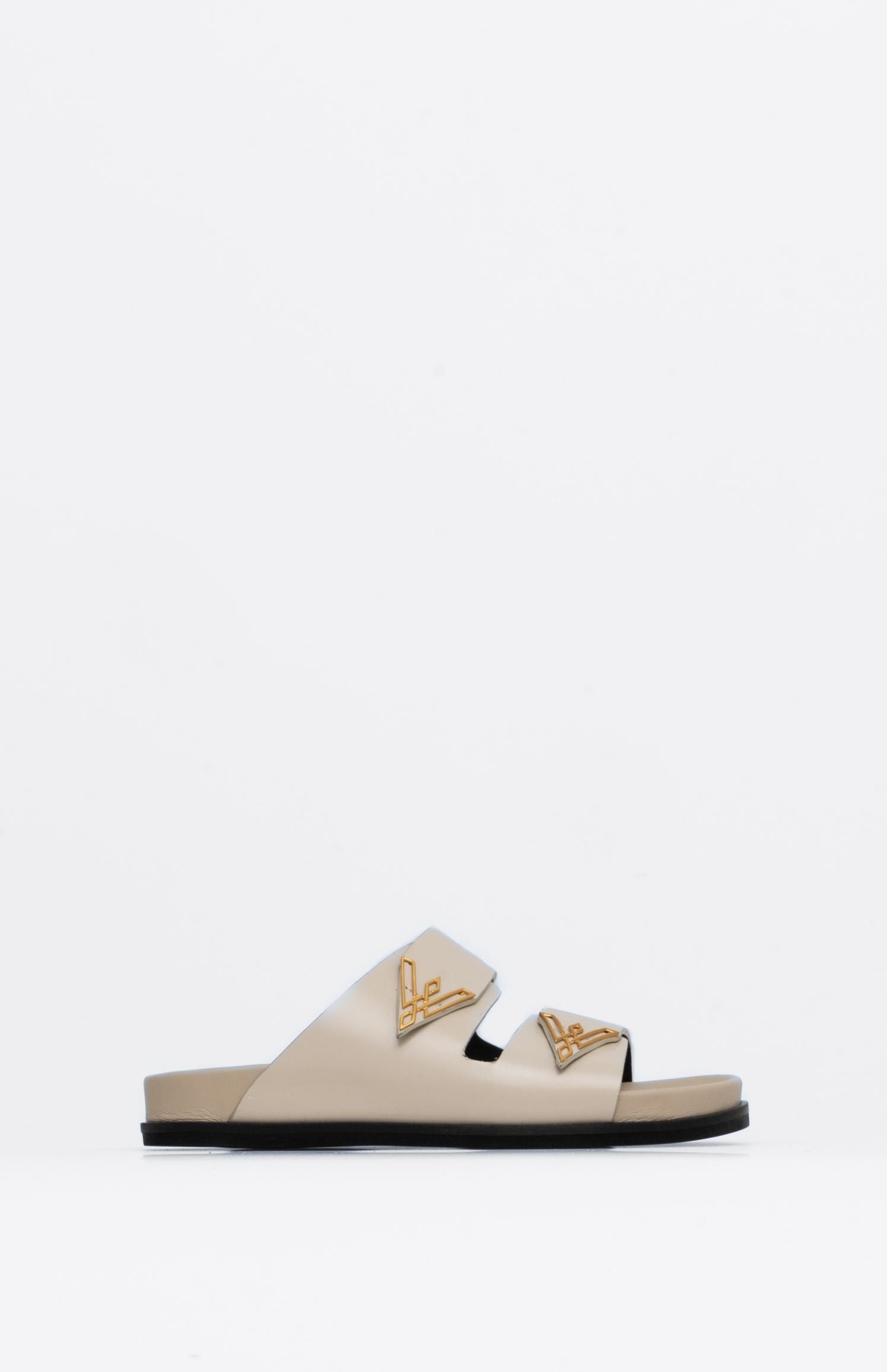 Klapki damskie KIDS SANDY CRISTAL NUDE 33 - Vanda Novak