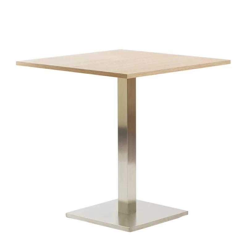 Stół kawiarniany kawowy barowy ARP177 68x68x3,6cm - kwadratowy sonoma