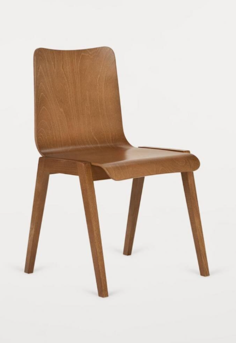 LINK krzesło drewniane dębowe lakierowane Paged ( A-2120 )