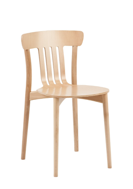 CORTE krzesło drewniane bukowe lakierowane Paged ( A-4311 )