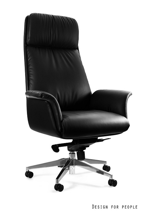 APUS fotel gabinetowy czarny, eko-skóra