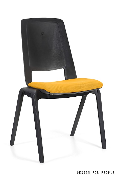 FILA krzesło, tapicerowane siedzisko 18 kolorów