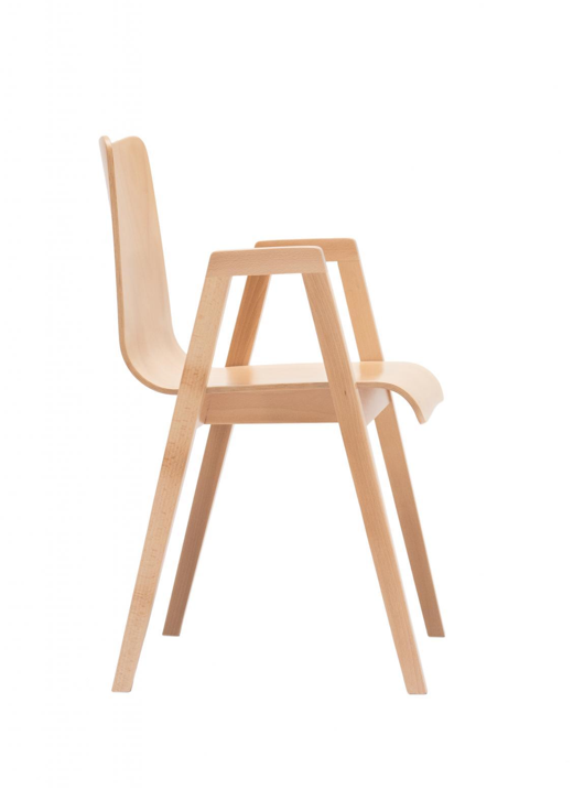 LINK krzesło drewniane bukowe lakierowane Paged ( B-2120 )