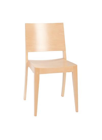 Krzesło drewniane bukowe emaliowane Paged ( A-9231 )