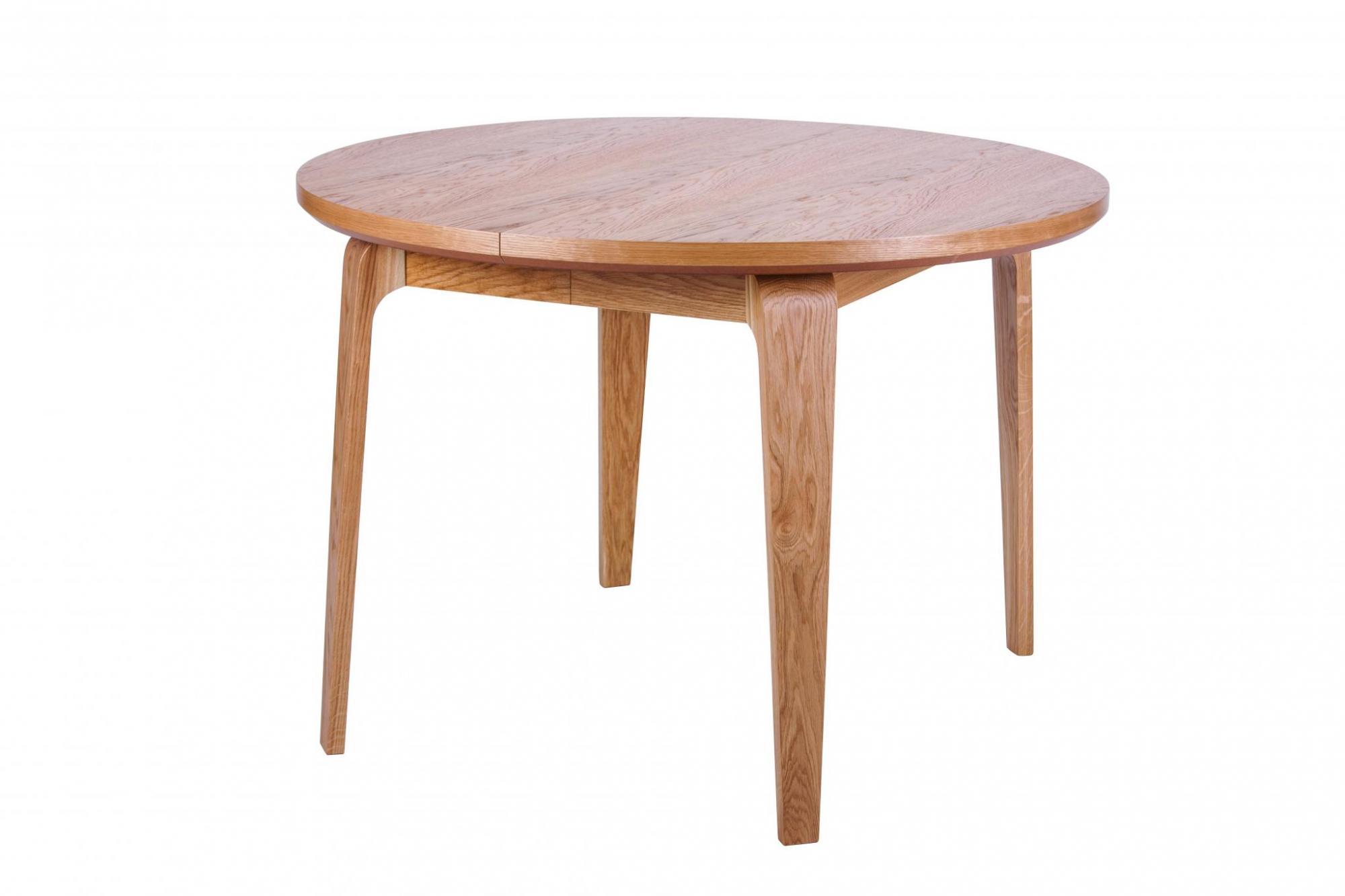 ARGO rozkładany stół drewniany dębowy okrągły Paged