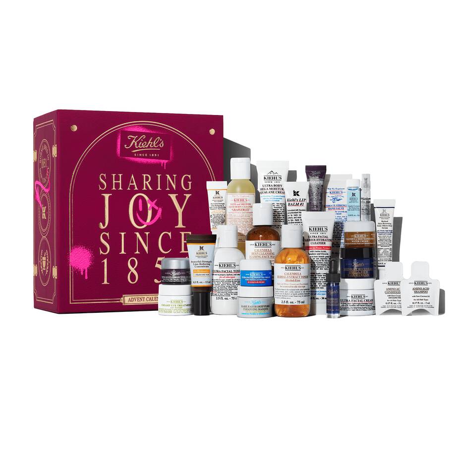 Kiehl's 24 Days of Kiehl's Advent Calendar - Kalendarz Adwentowy z kosmetykami Kiehl's Set