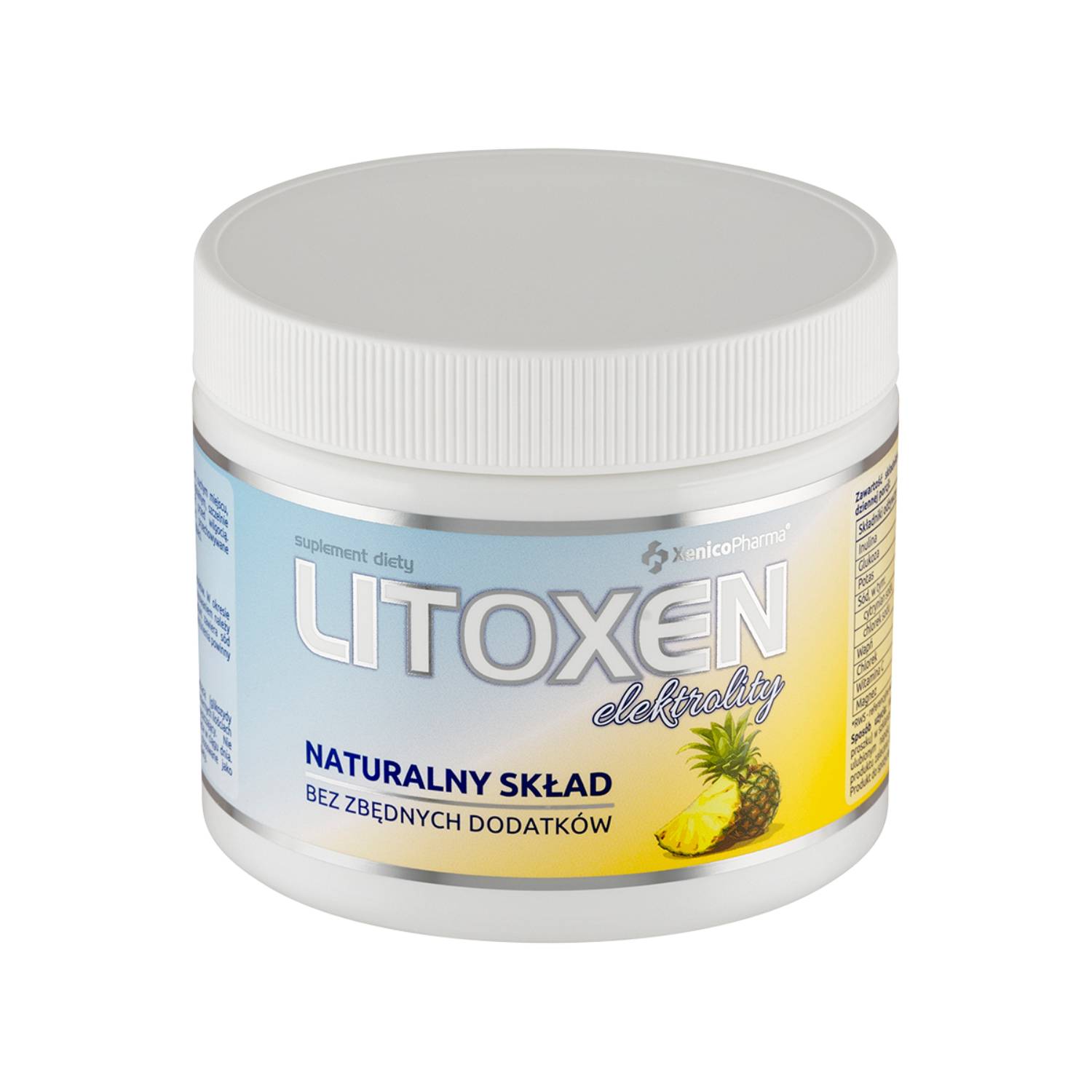 Litoxen elektrolity, smak ananasowy, 235,5 g