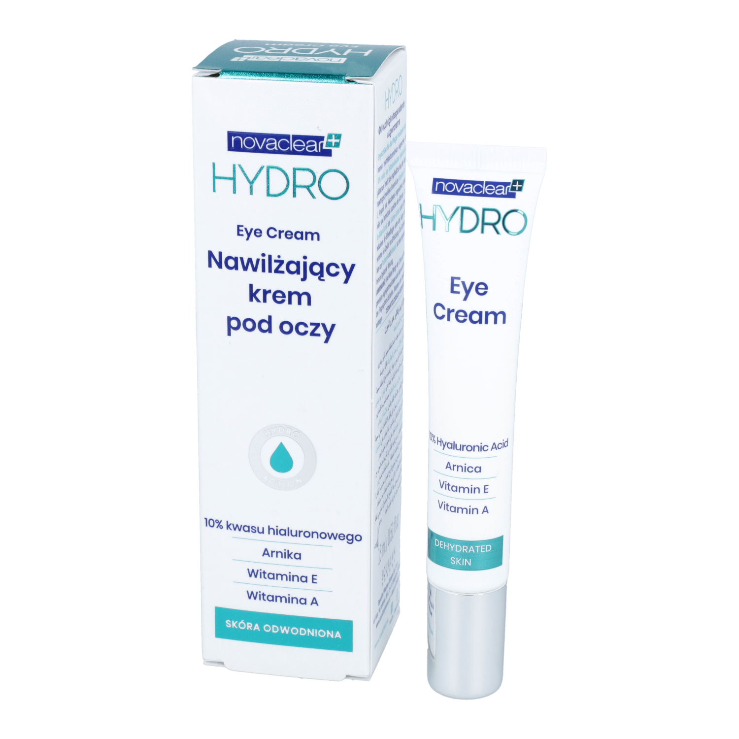 Novaclear hydro - nawilżający krem pod oczy, 15 ml