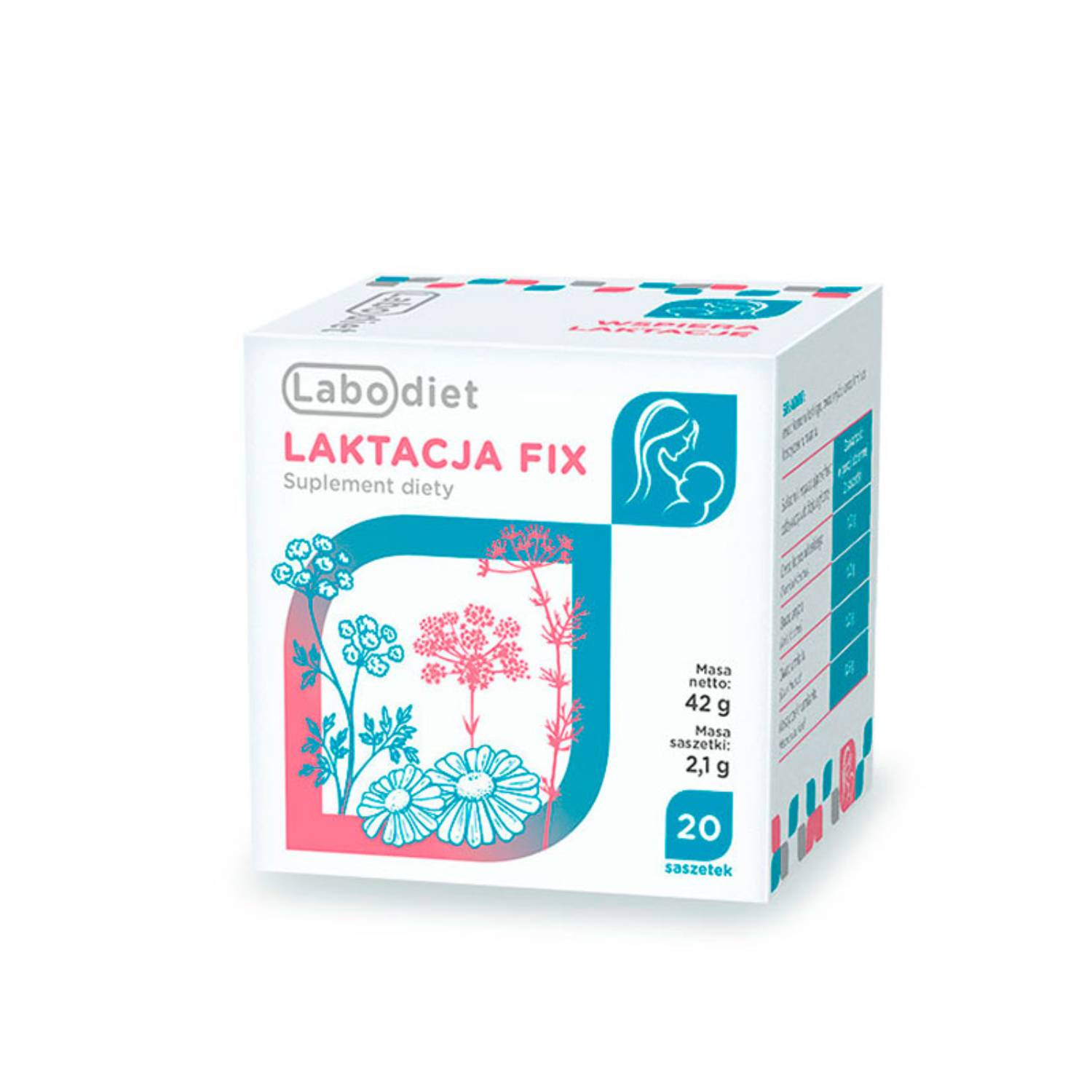 Labodiet laktacja fix, herbata, 42 g (data ważności: 31.01.2026)