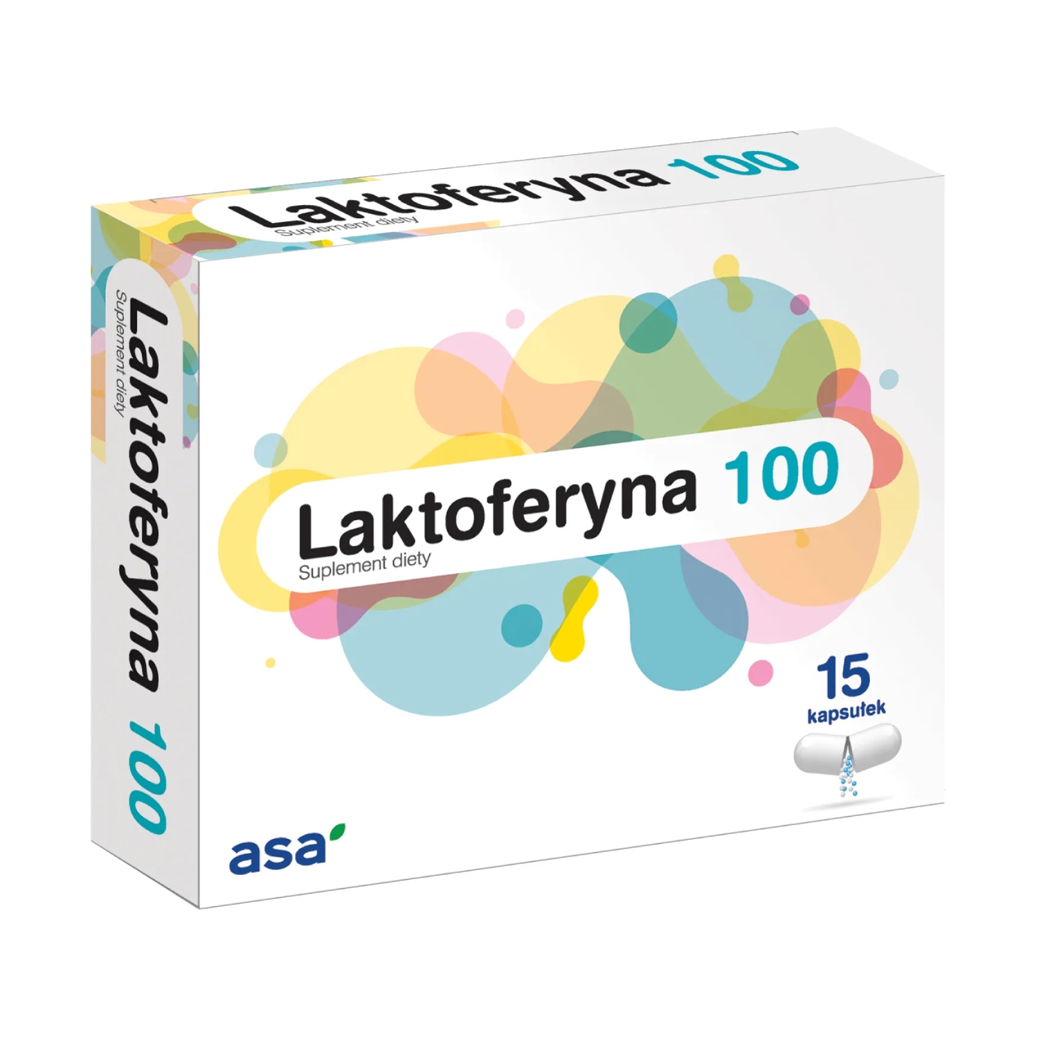 Laktoferyna 100, 15 kapsułek
