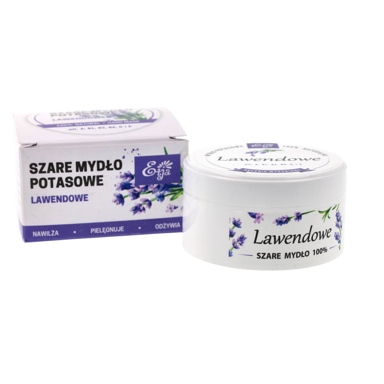 Etja - naturalne mydło do ciała, lawendowe, 80 g