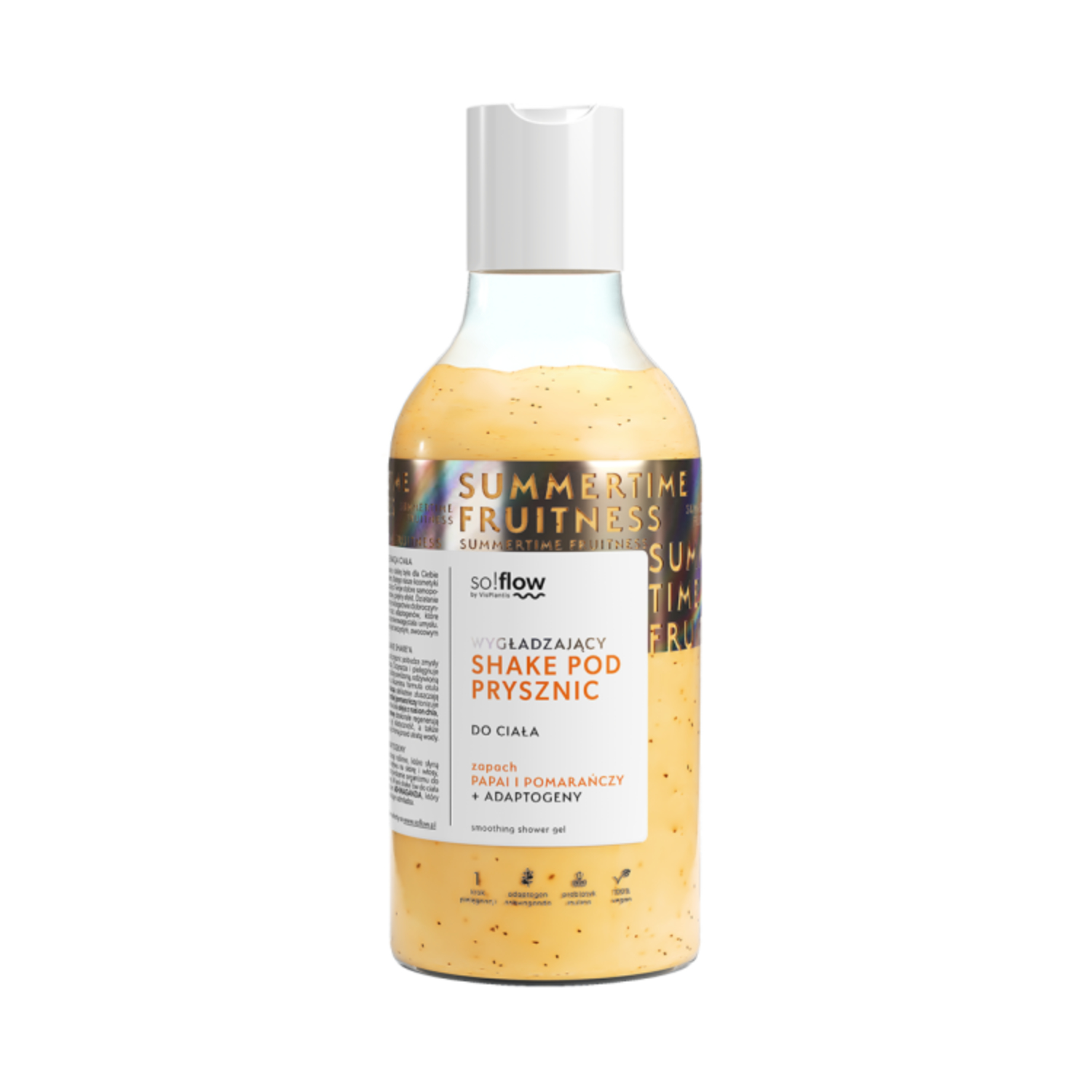 Gp vis plantis so!flow - shake pod prysznic, papaja, pomarańcza, 400 ml (data ważności: 18.03.2026)