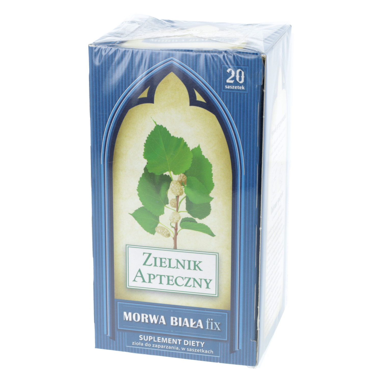 Zielnik apteczny morwa biała fix, 20 saszetek
