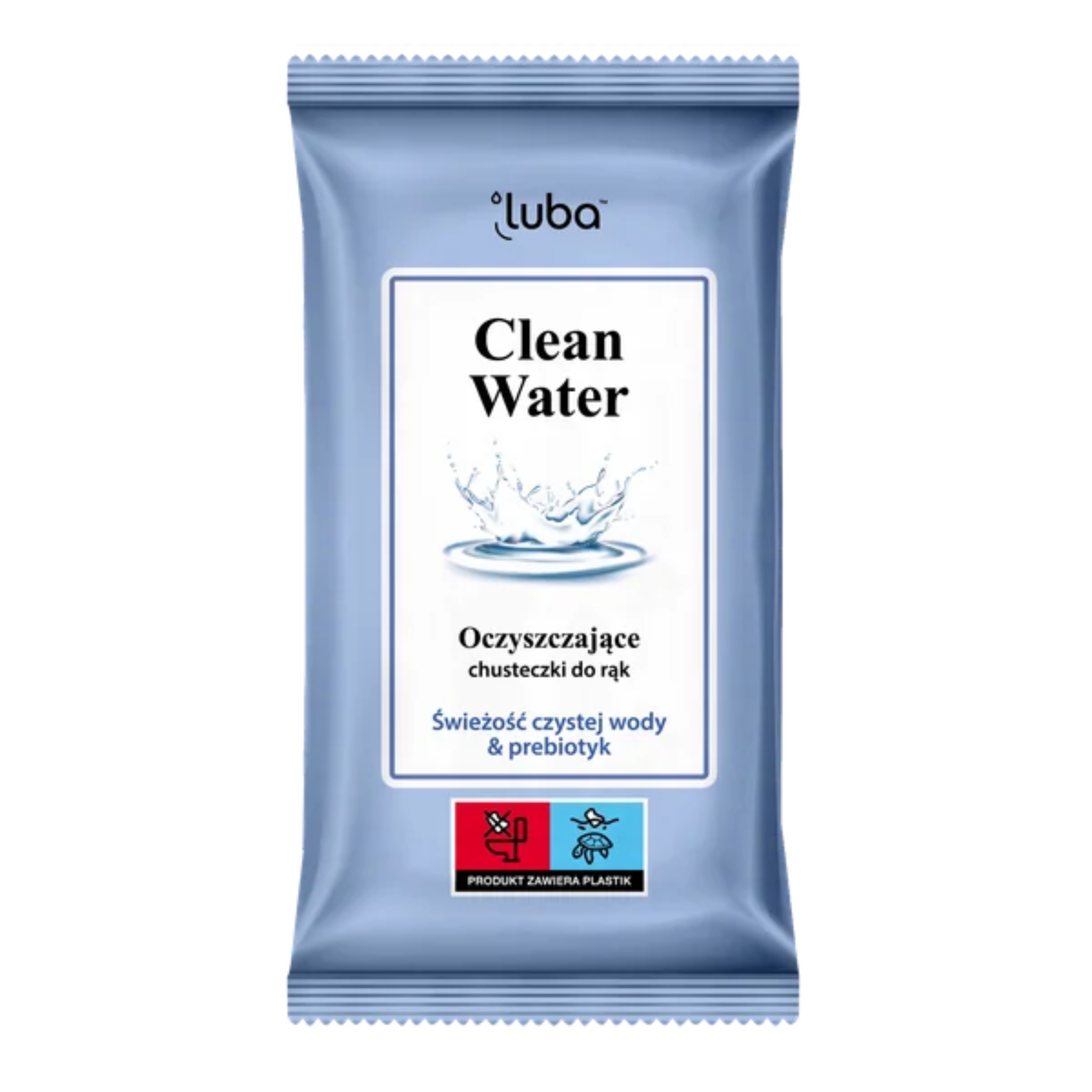 Luba - oczyszczające chusteczki do rąk, 15 sztuk