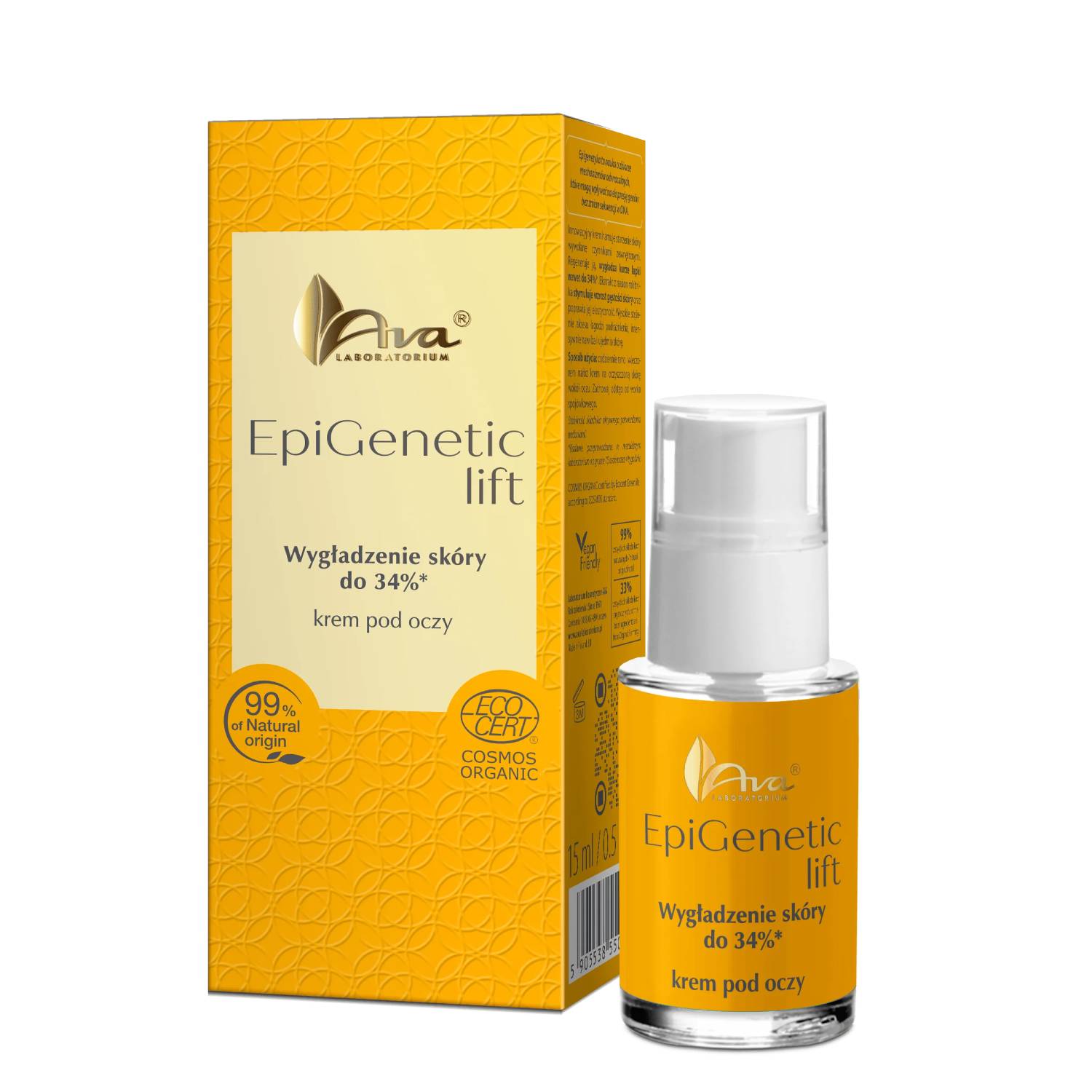Ava epigenetic lift - krem pod oczy, 15 ml