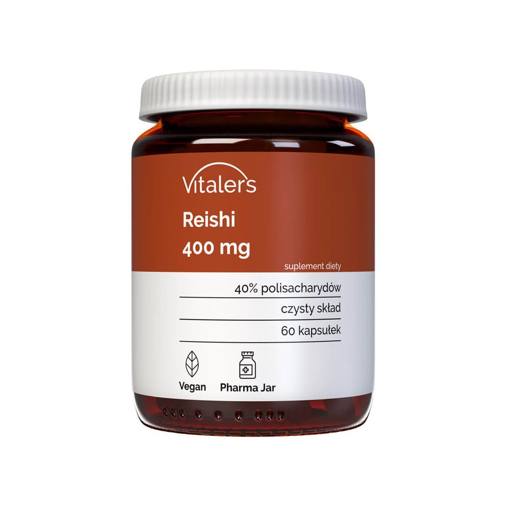 Vitaler's reishi 400 mg, 60 kapsułek