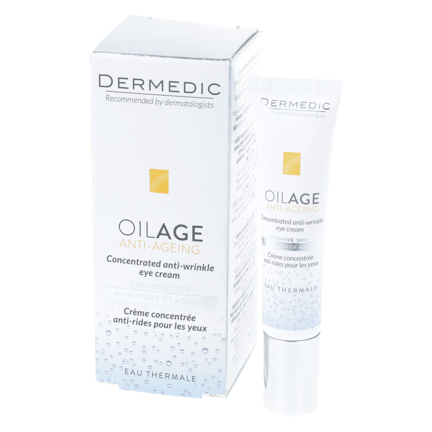 Dermedic oilage - skoncentrowany krem przeciwzmarszczkowy pod oczy, 15 ml