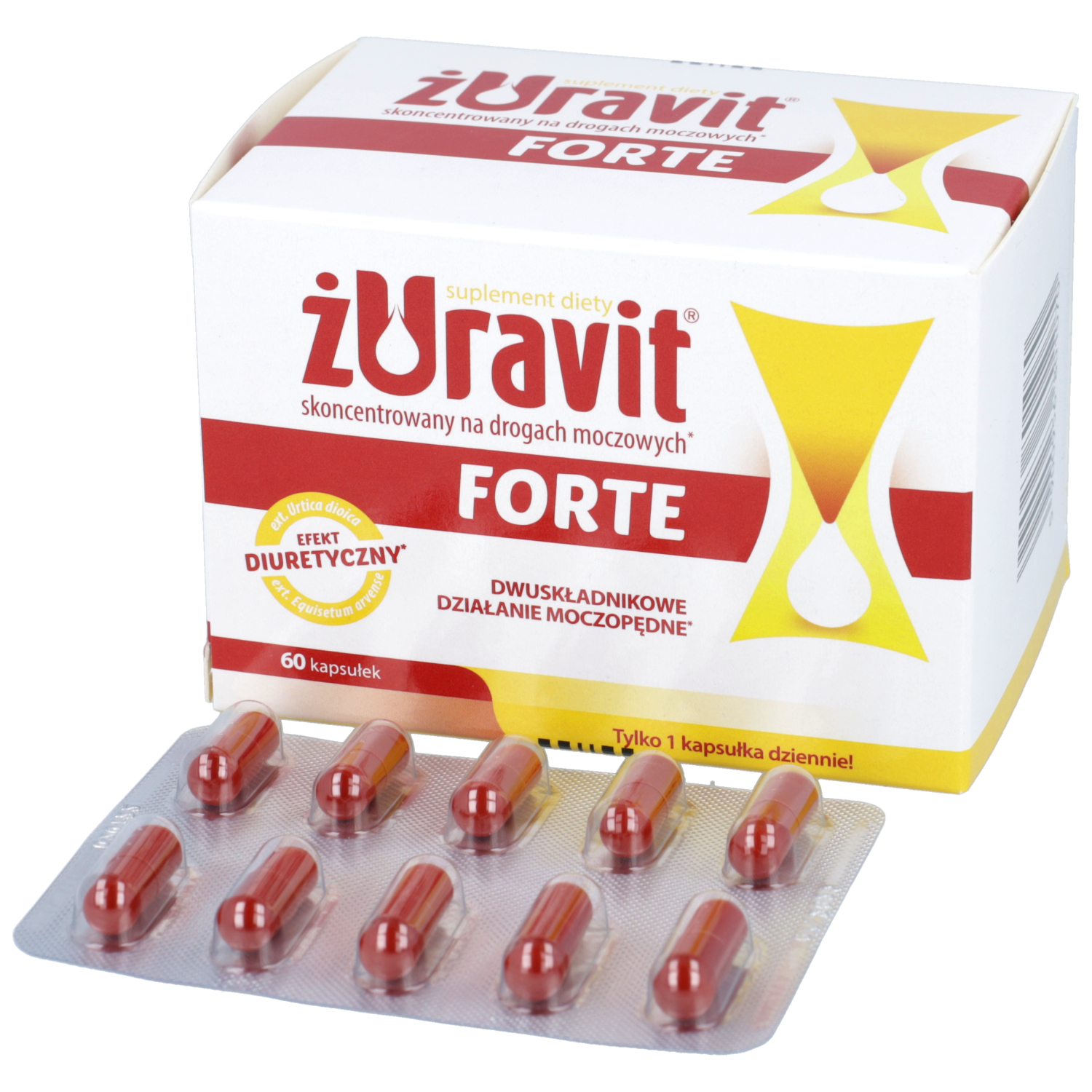 żuravit forte, 60 kapsułek