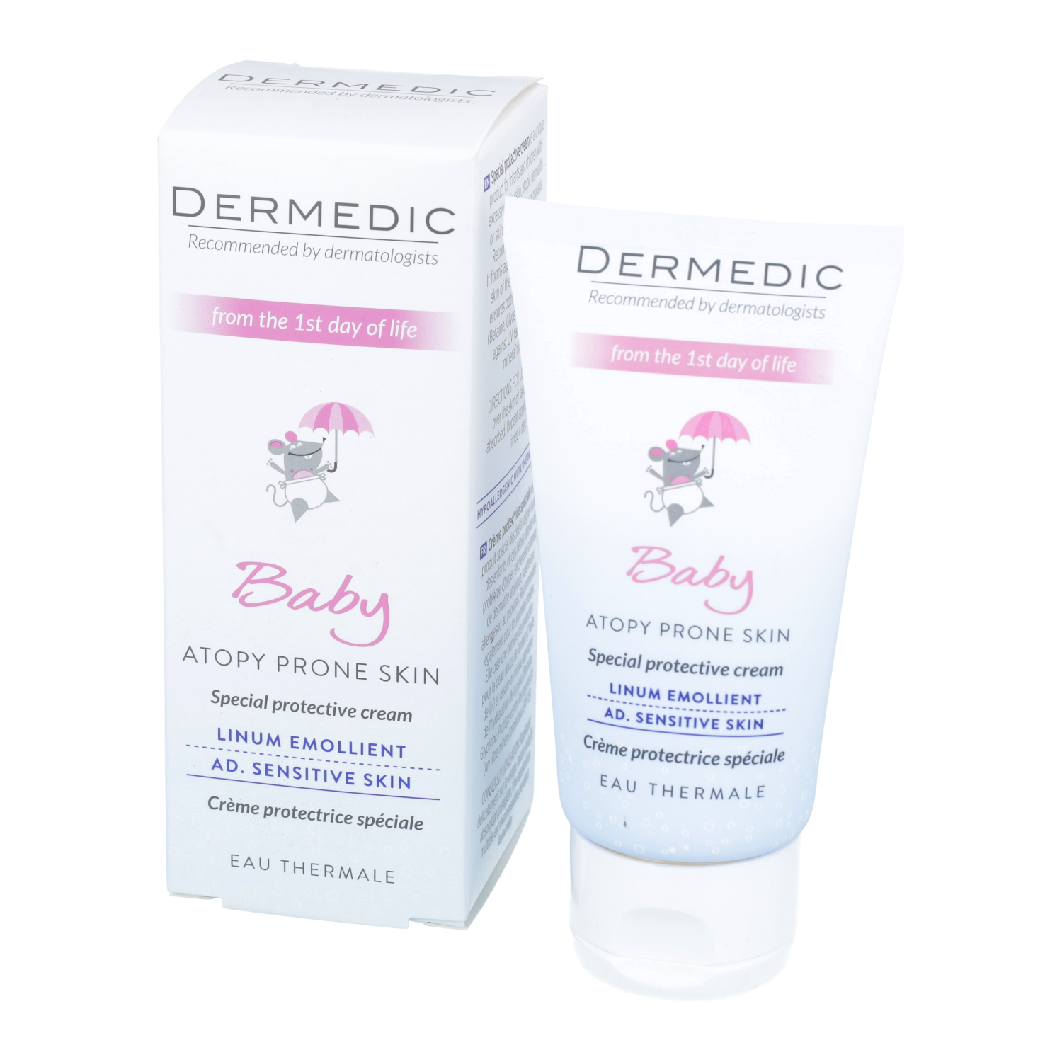 Dermedic emolient linum baby - ochronny krem specjalny, spf 15, 50 g