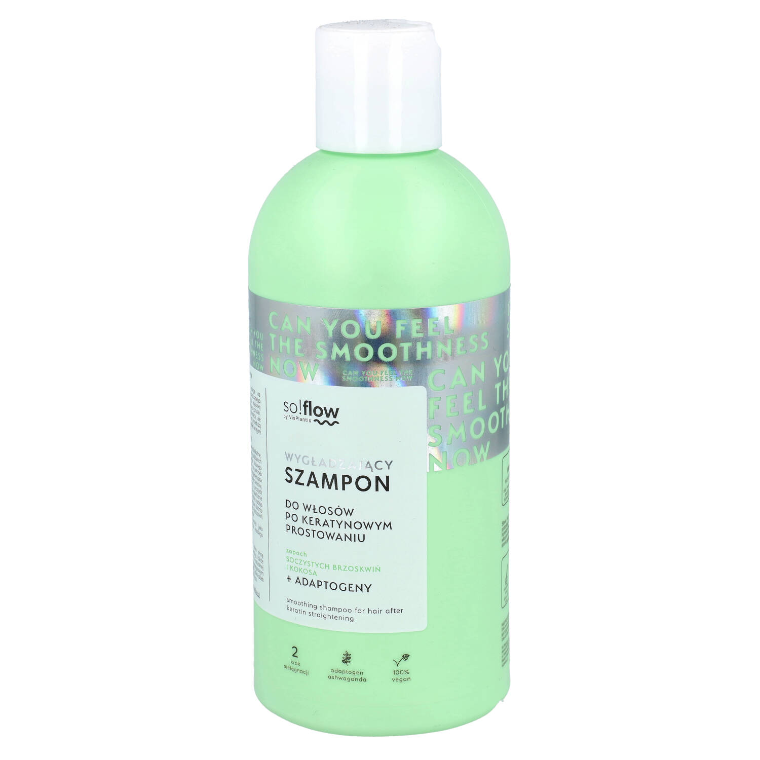 Green pharmacy - wygładzający szampon do włosów po keratynowym prostowaniu, 400 ml (data ważności: 19.01.2026)