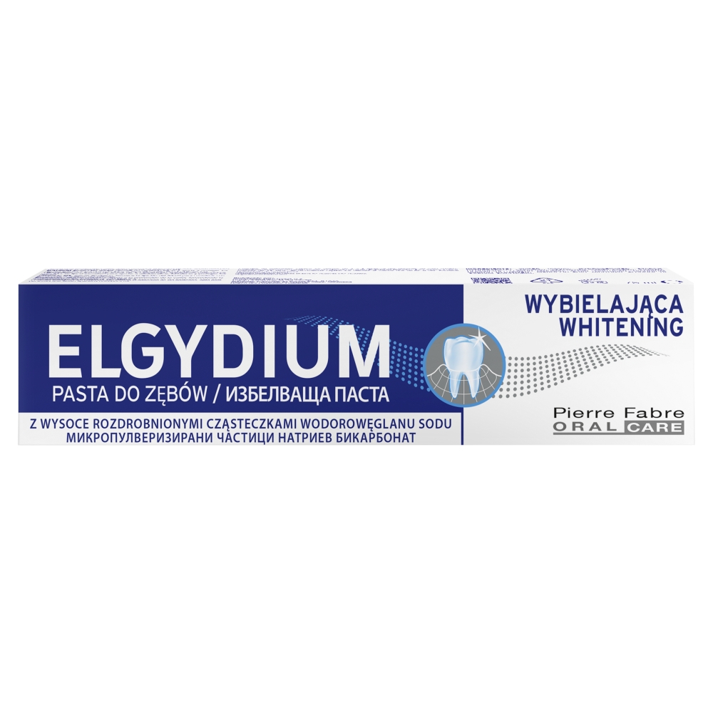 Elgydium whitening - wybielająca pasta do zębów, 75 ml