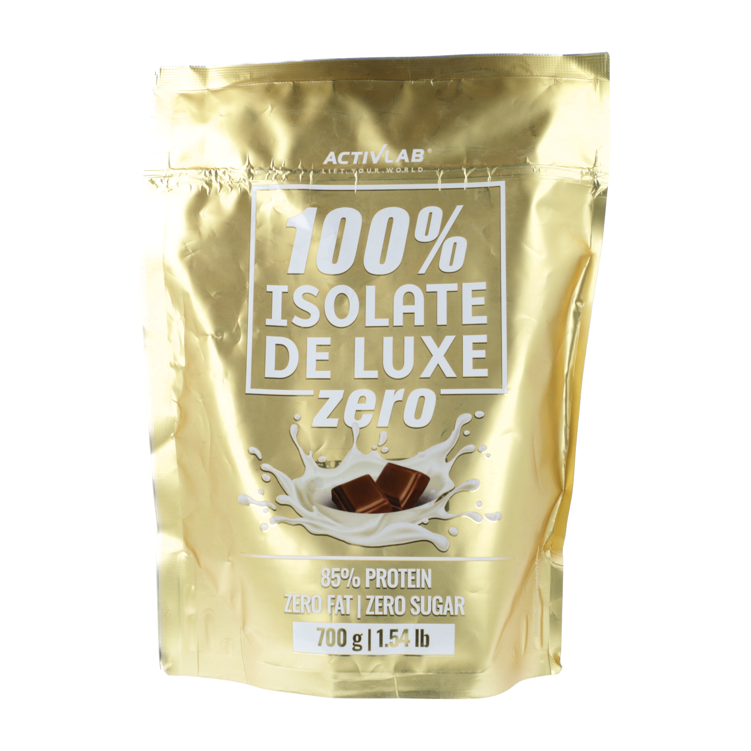 Activlab isolate deluxe, smak czekoladowy, 700 g (data ważności: 19.02.2026)