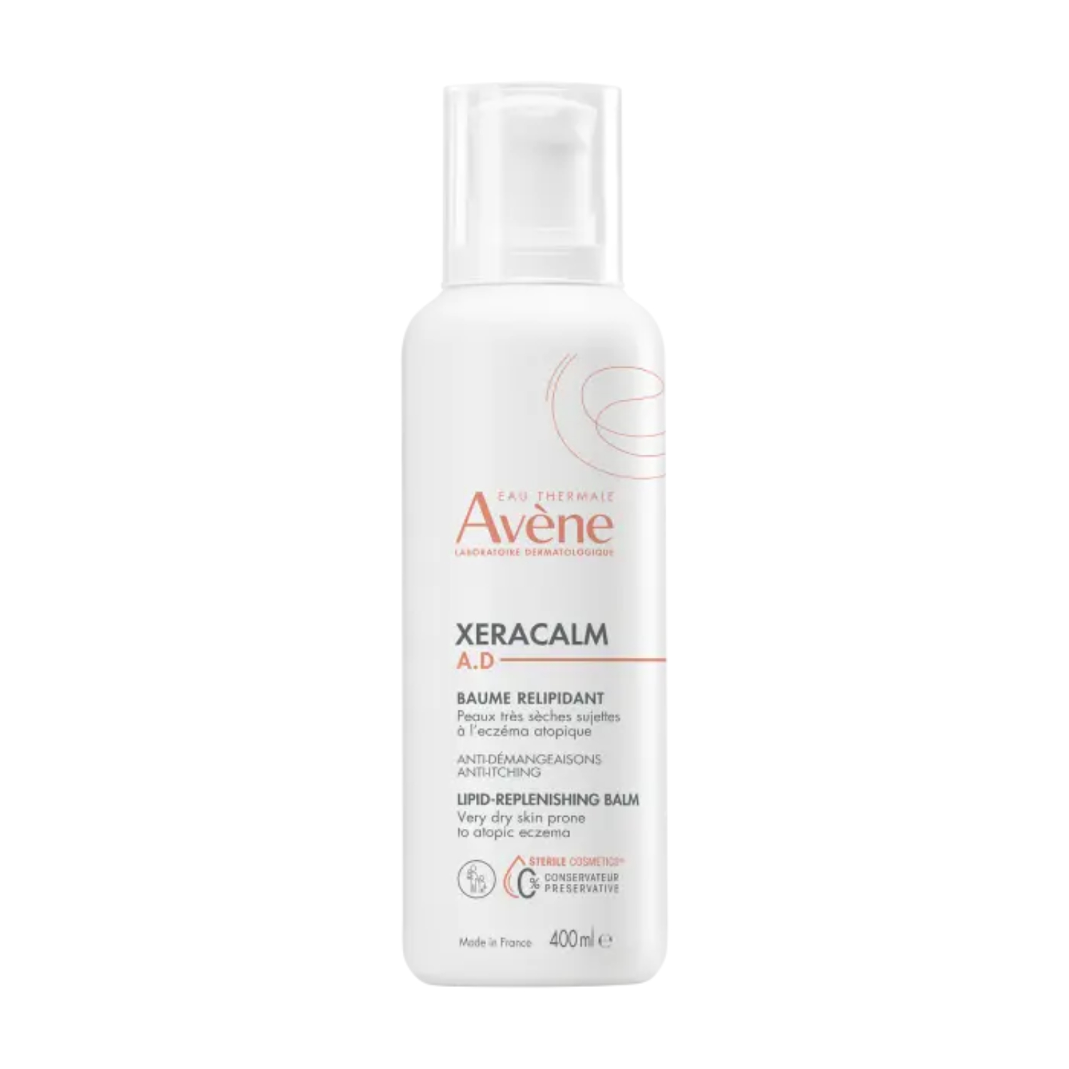 Avene - xeracalm a.d, balsam uzupełniający lipidy, 400 ml
