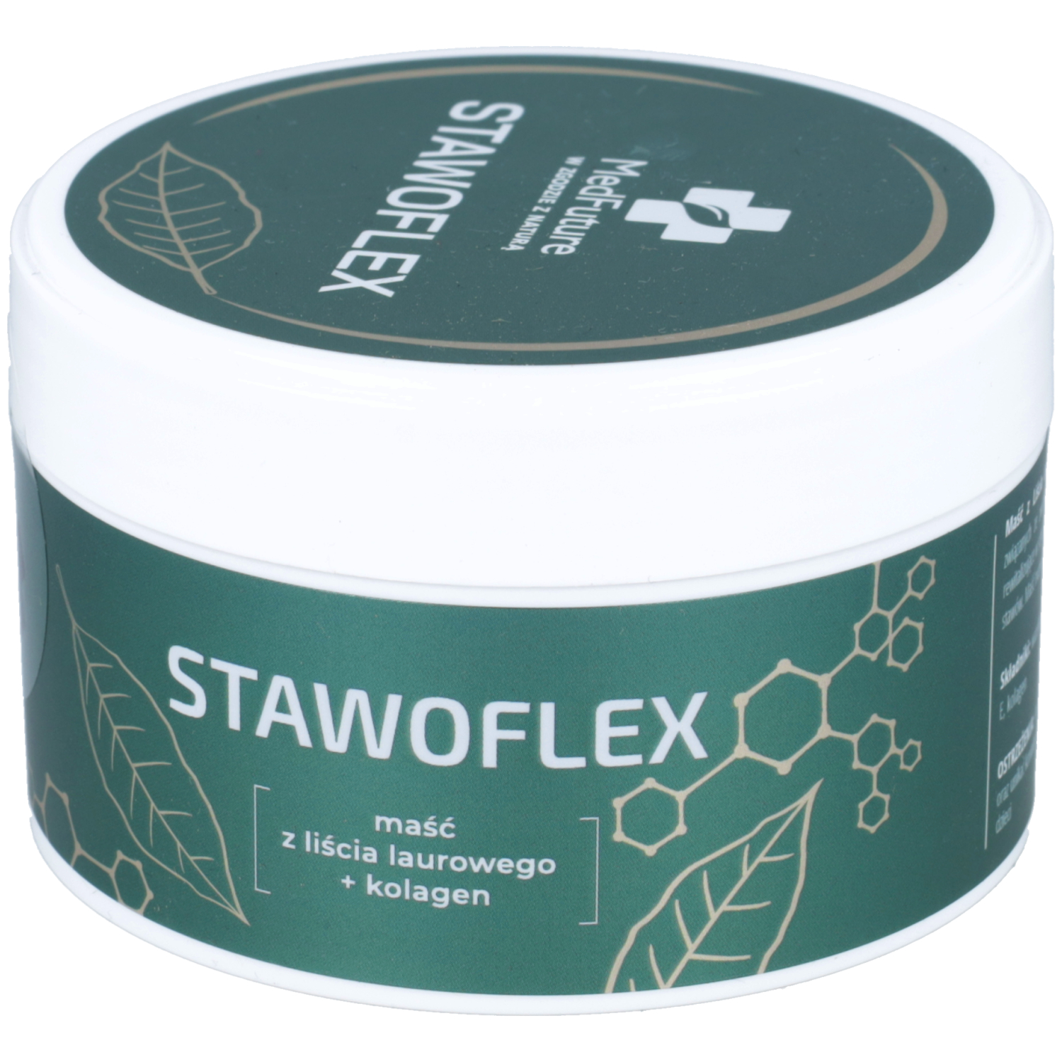 Stawoflex - naturalna maść z liści laurowych na stawy z kolagenem, 150 ml