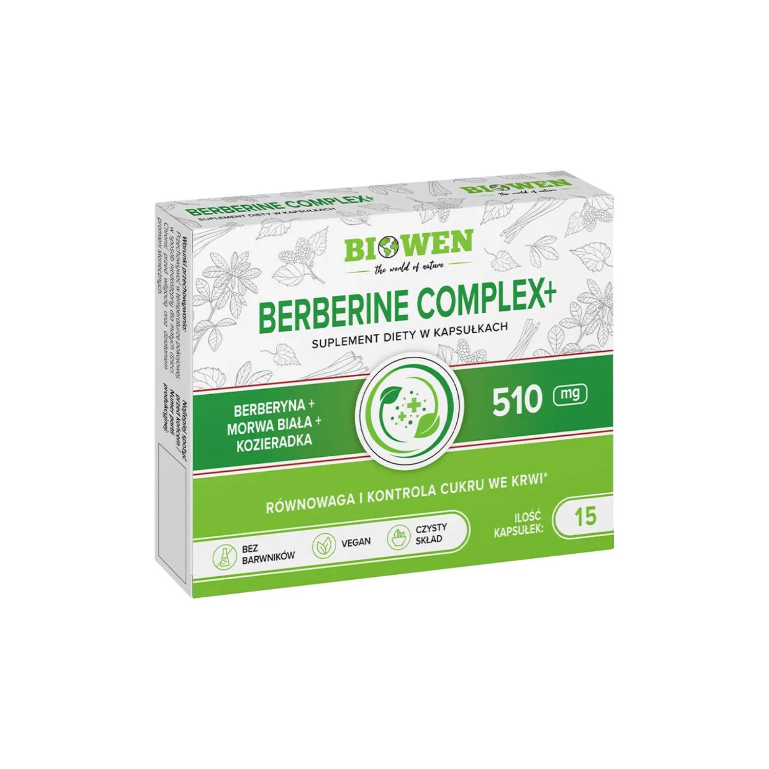 Biowen berberyna complex, 15 kapsułek