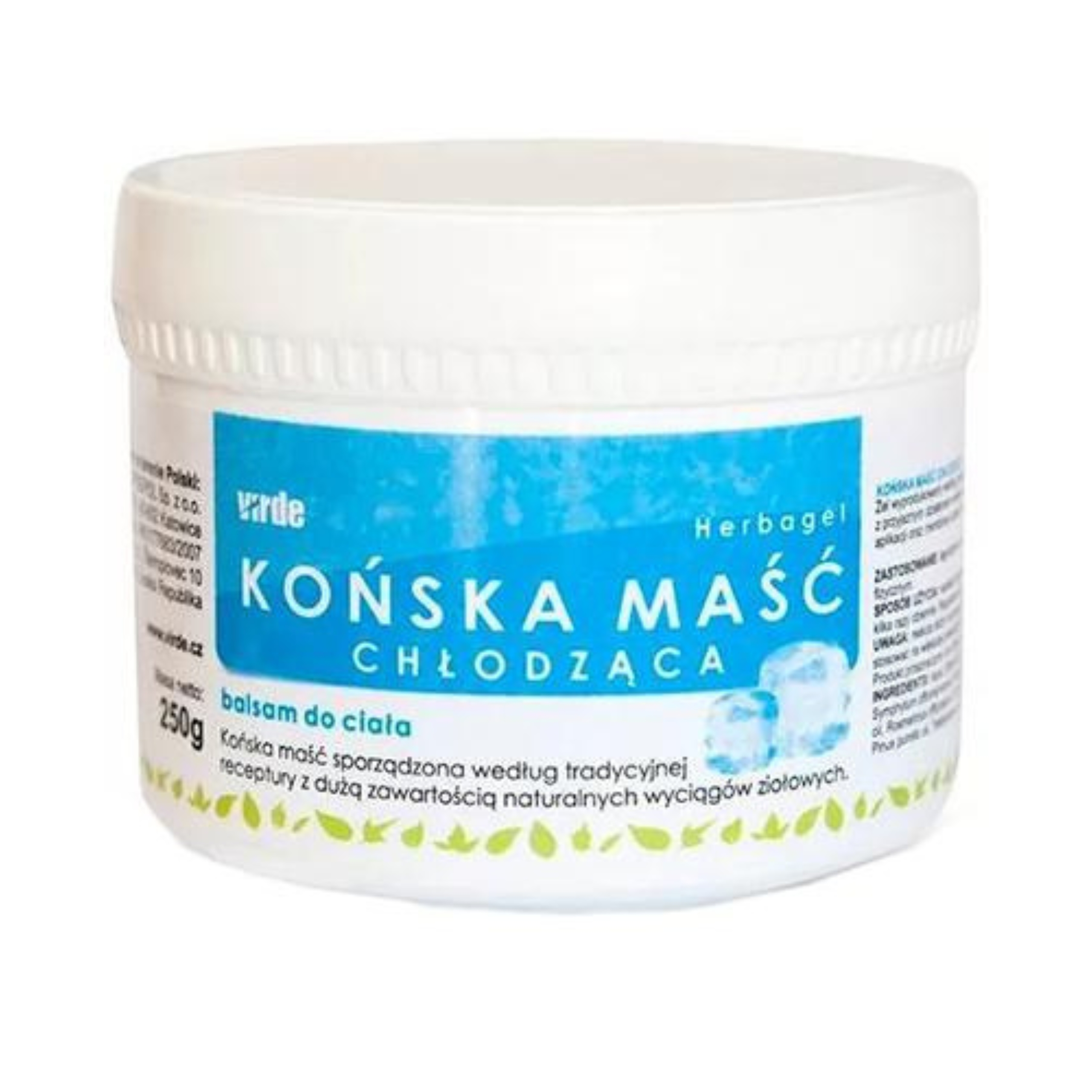Virde - maść końska chłodząca, 400 ml