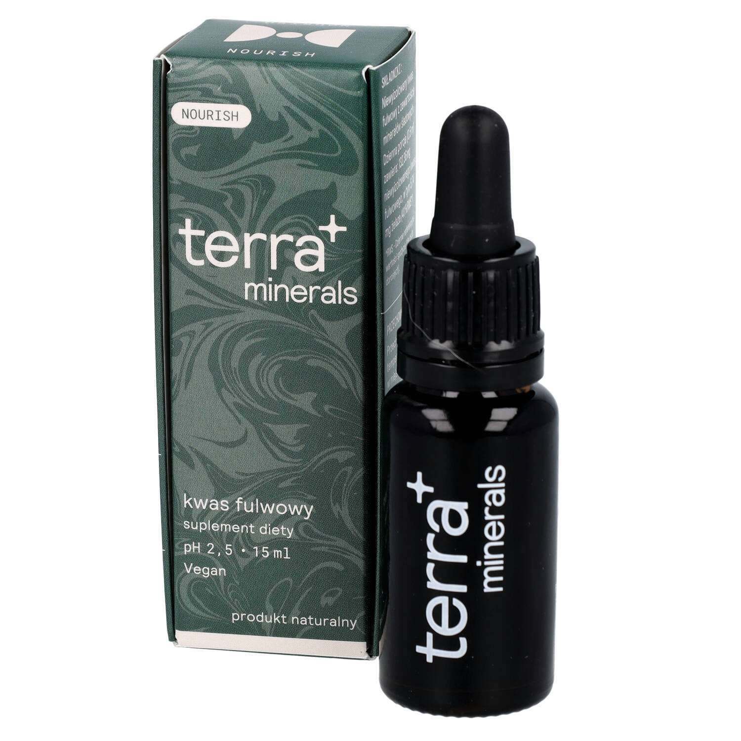 Terra+ minerals, kwas fulwowy, 15 ml