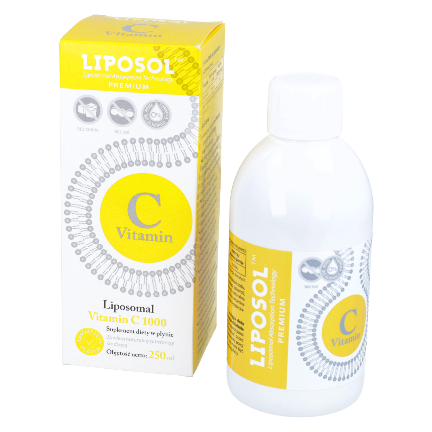 Aliness liposomal vitamin c, 250 ml