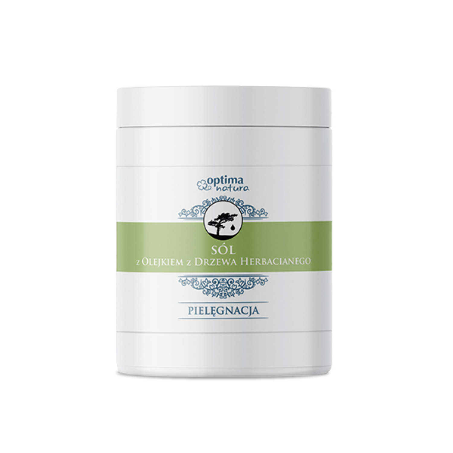 Optima - sól z olejkiem z drzewa herbacianego pielęgnacja, 1 kg