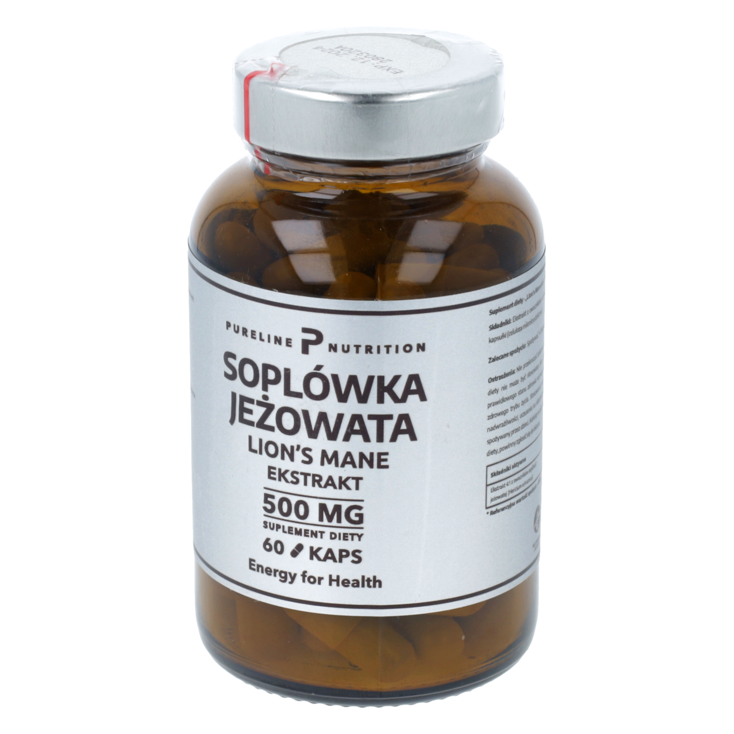 Medfuture pureline soplówka jeżowata ekstrakt 500 mg, 60 kapsułek