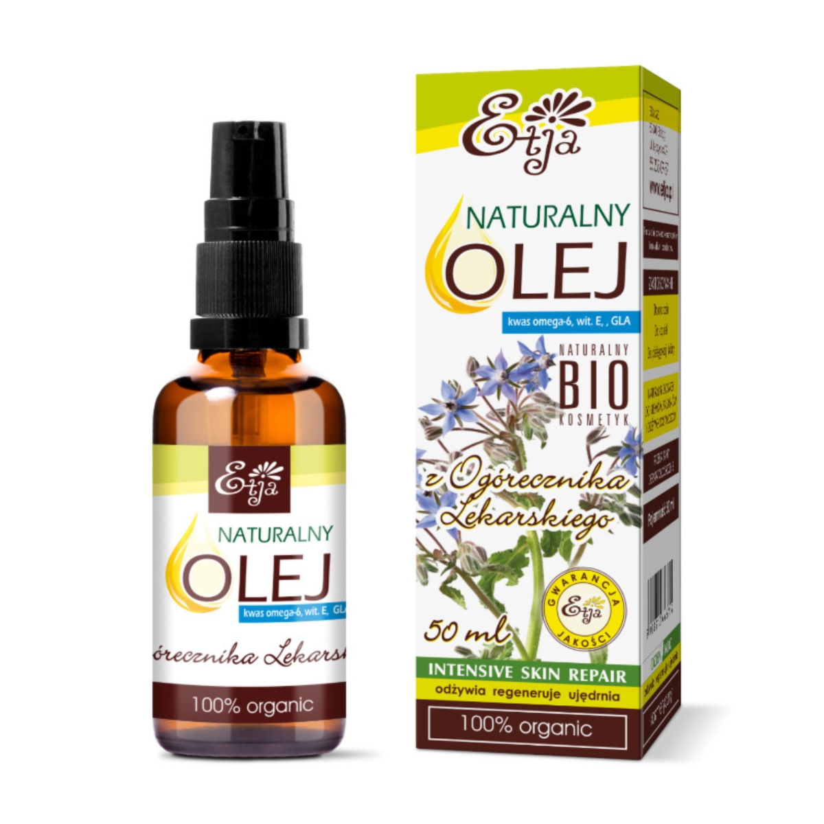 Etja - naturalny olejek z ogórecznika lekarskiego, 50 ml