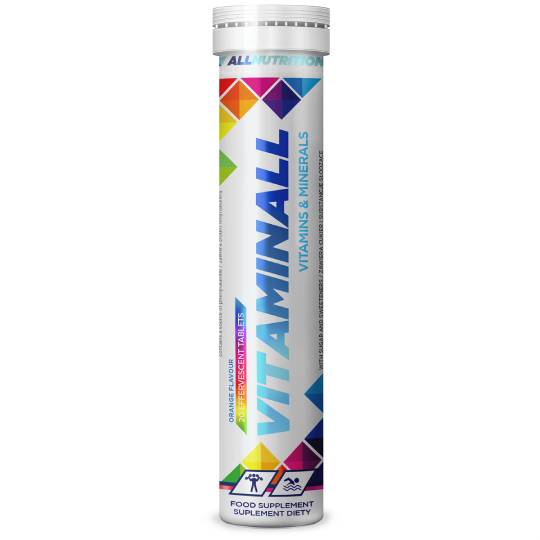 Allnutrition vitaminall, 20 tabletek musujących
