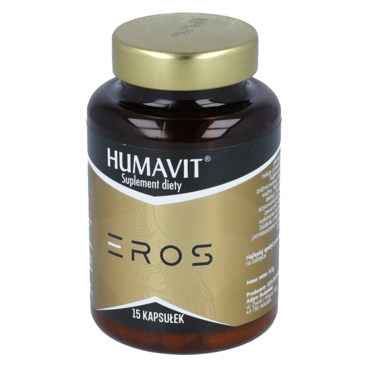 Humavit eros, 15 kapsułek