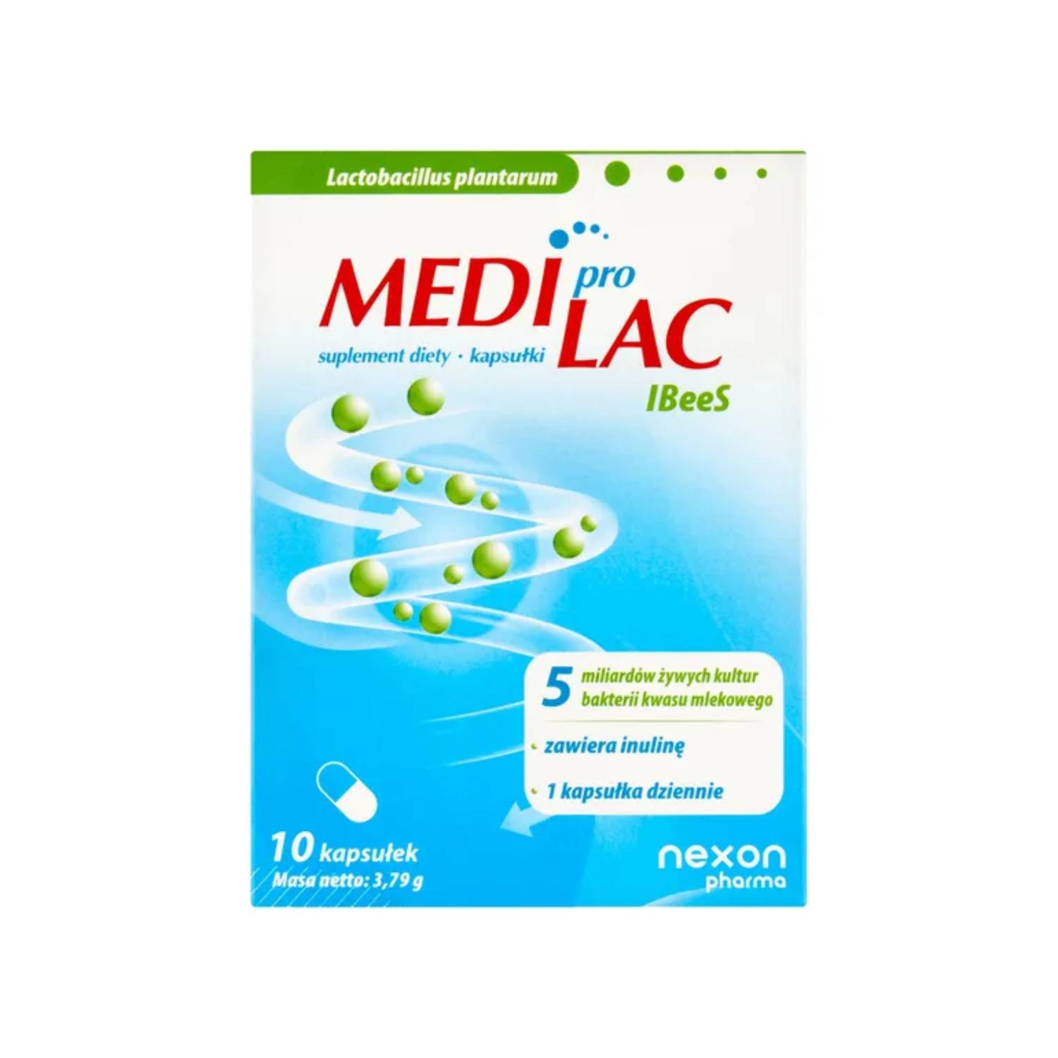 Mediprolac ibees, 10 kapsułek