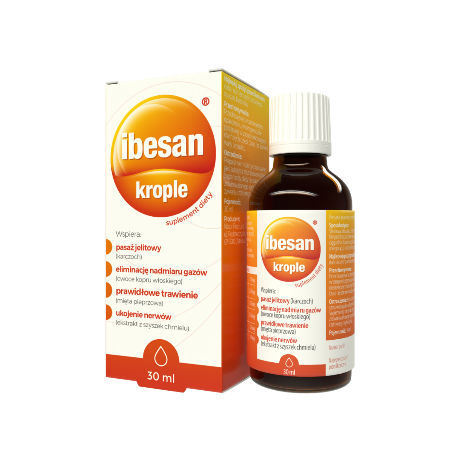 Ibesan krople, 30 ml