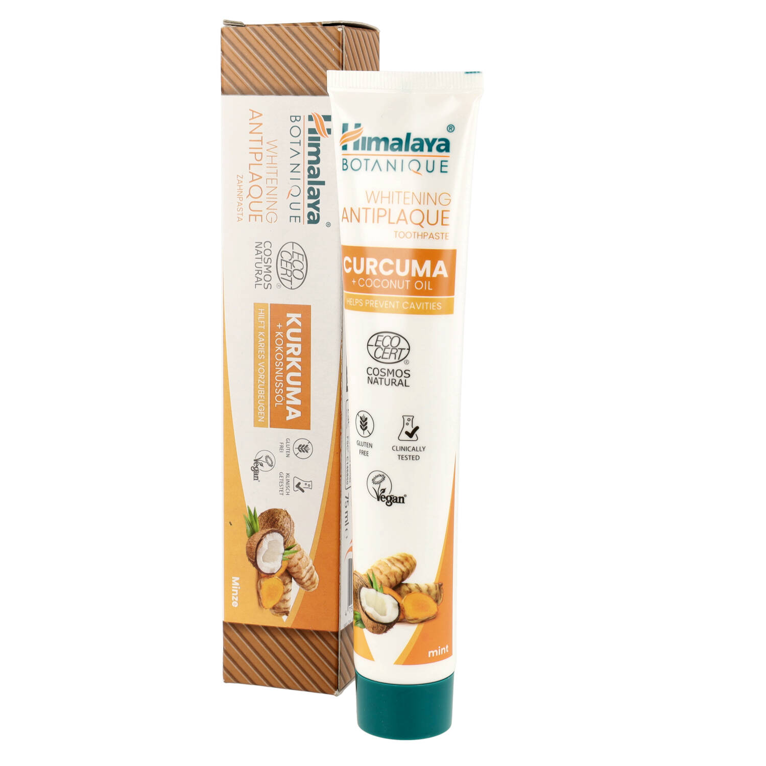 Himalaya - pasta do zębów, z kurkumą i olejem kokosowym, 75 ml