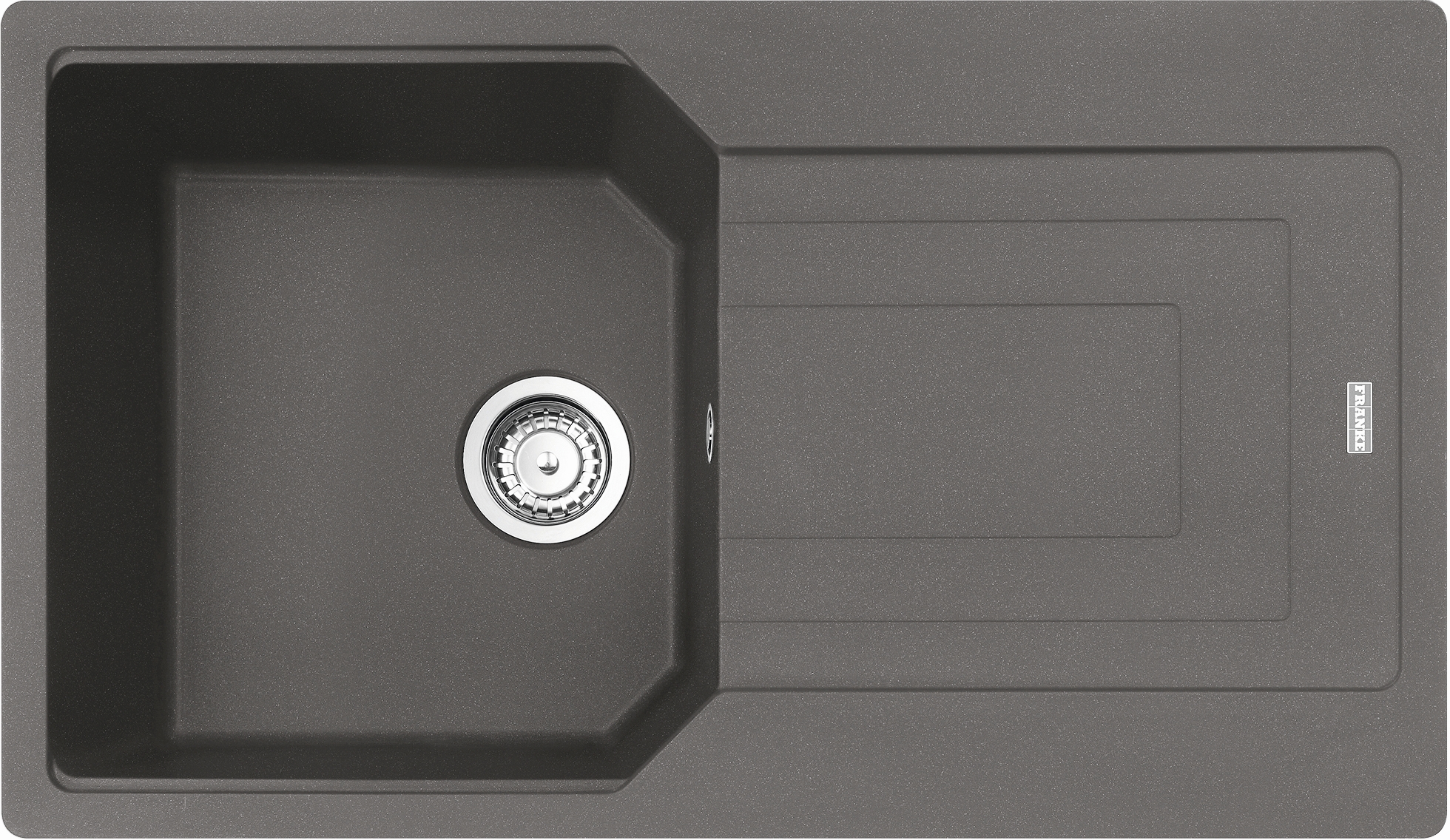 Franke Urban UBG 611-86 GSC zlewozmywak 86x50 cm Fragranite kamienny szary 114.0687.288