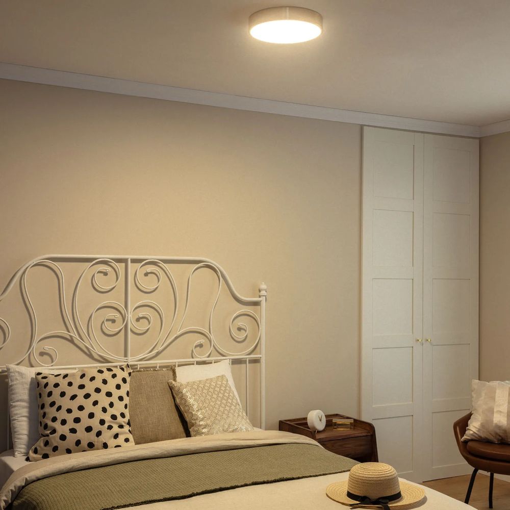 Abruzzo Cerchio Angelo plafon 1x18 W LED biały/złoty ABR-PLO-Z-18W-CCT - Wysyłka w 24h